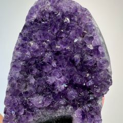 天然紫水晶簇爱心形晶簇标本原石打磨饰品居家摆件工艺品 厂家直供