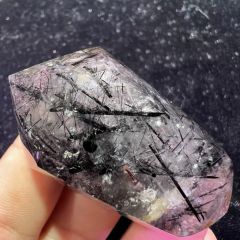 天然超七水晶随行裸石紫钛晶香薰扩香石消磁矿物标本水晶矿石批发