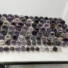 厂家直供 水晶碎石原石diy饰品配件 手链串珠水晶消磁石碎石批发